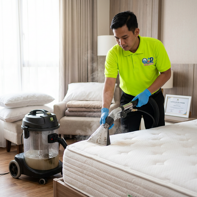 Jasa Cuci Springbed Panggilan - Tidur Nyenyak Bebas Tungau